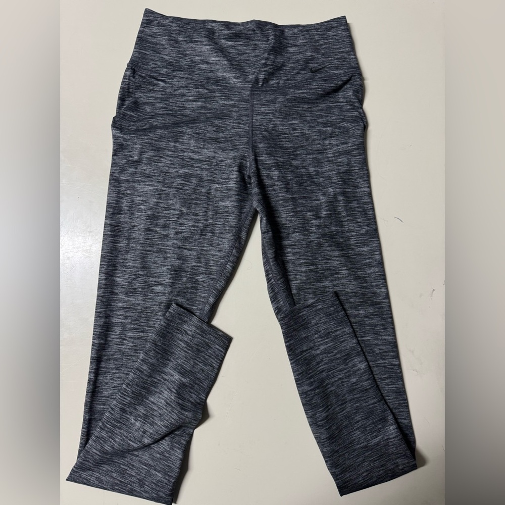 Nike Gray Leggings High Waist Performance